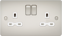 Pearl -  Flat Plate Switches and Sockets