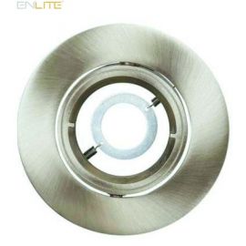 Enlite EFD Pro Satin Nickel Adjustable 102mm Aluminium Lock Ring Bezel-EN-BZ92SN-ENLITE
