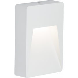 Knightsbridge LED Guide Light-White, Die-cast Aluminium 2 W [Energy Class A]