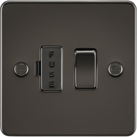 Knightsbridge 13A Switched Fused Spur Unit - Gunmetal FP6300GM 