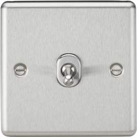 10A 2G 2 Way Toggle Switch-Rounded-CLTOG2BC-Knightsbridge