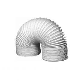 Airvent 100mm 4" Flexible Ducting - 3 metre long - White