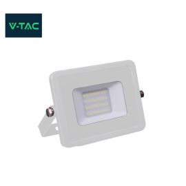 V-TAC 20W LED Floodlight, White, 6400K, 1600lm, IP65 -444-VTAC