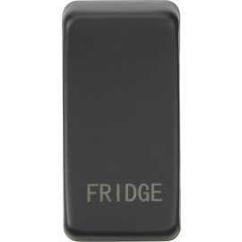 Switch cover "marked FRIDGE" - anthracite GDFRIDGEAT