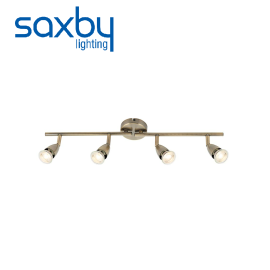 Saxby Amalfi 4 Light bar 50W spot Chrome Plate - 60991