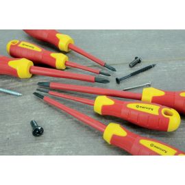 VDE Approved Insulated Screwdriver Set - 6pcs
