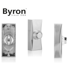 Byron wired bell push surface mounted bell 7960C