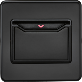 Knightsbridge 32A 1G Key Card Switch matt black SFCARDMB
