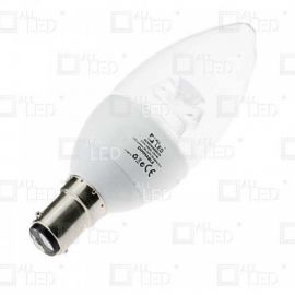 5.5w LED CANDLE LAMP 4000K B15d DIM - ACND06SBCD/40 -  AllLEDGROUP