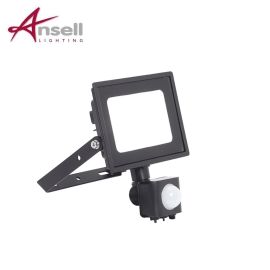 Ansell Eden LED floodlight 30W PIR Cool White Black -AEDELED30/CW/PIR