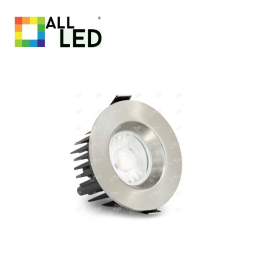 ALL LED  DEFENDER FIXED SATIN NICKEL BEZEL FOR AFD010 - AFD010BZ/SN