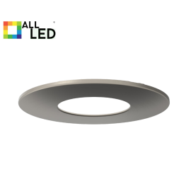 All Led Fixed IP20 satin Nickel Bezel for ICAN75 - AFD75BZ/F/SN