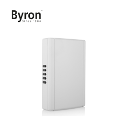 Byron 779 Wired Wall Mounted Doorbell White for Front Back Door Ding-Dong Sound