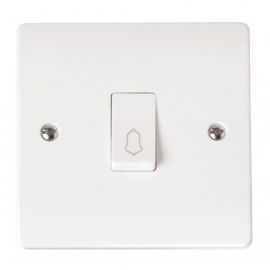 Scolmore 1-GANG 1 WAY 10A RETRACTIVE SWITCH BELL-CMA027