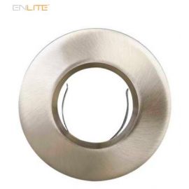 Enlite EFD Pro Satin Chrome 90mm Fixed IP65 Aluminium Bezel-EN-BZ93SN-ENLITE