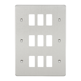 Flat plate 9G grid faceplate-GDFP009-Knightsbridge