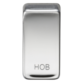 Switch cover "marked HOB"-GDHOB-Knightsbridge-Polished Chrome GDHOBPC