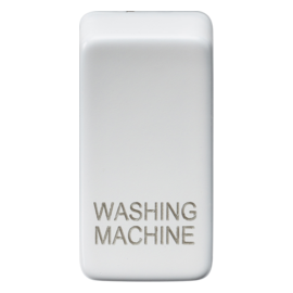 Switch cover "marked WASHING MACHINE"-GDWASH-Knightsbridge
