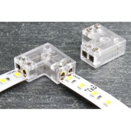 Right Angle LED Strip Connector Screw in