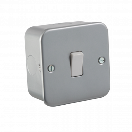 Metal Clad 10A 1G 2 WAY SWITCH - ML accessories