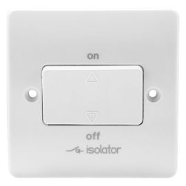 MK 10A TP Fan Isolator Switch White K4859WHI 