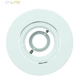 Enlite EFD Pro Matt White Adjustable 102mm Aluminium Lock Ring Bezel-EN-BZ92MW-ENLITE