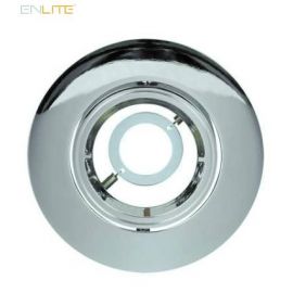 Enlite EFD Pro Polished Chrome Adjustable 102mm Aluminium Lock Ring Bezel-EN-BZ92PC-ENLITE