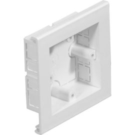 Univolt 1 Gang Outlet boxes for switches and sockets for clip-on mounting MIB 60/150 WH