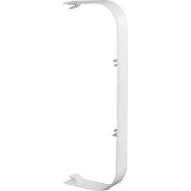 Univolt Starline White Skirting Trunking Joint Cover With Curved Upper & Square Lower Profiles 170mm X 50mm SLC