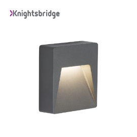 Knightsbridge 2W LED Guide Light Anthracite 230V IP54 