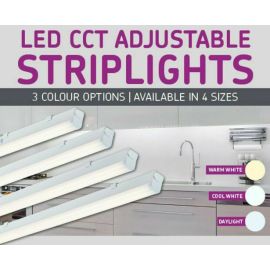 Knightsbridge LED Under Cabinet CCT Warm White Cool White Daylight Kitchen UK