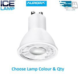 AURORA ENLITE GU10 LED LAMP HIGH LUMENS DIMMABLE LAMP- HIGH QUALITY- NEW UK