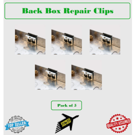 Back Box Repair Clips Replace Damaged Threads or Lugs on Installed Pattress Box-5X