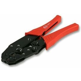 CK Plier Crimping Tool for Insulated Terminal &amp; Red/Blue/Yellow Butt Splice UK-C.K Ratchet Crimping Pliers