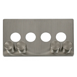 4G DIMMER SW PLATE - SCP244 - Scolmore