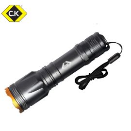 C.K T9530R LED Hand Torch Set, rechargeable-300, 300 Lumen High Power Cree LED 300 Lumens