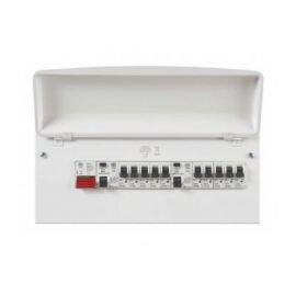 MK Sentry K7668SMET 15 Way Pre Populated Consumer Unit - 15 Useable Ways