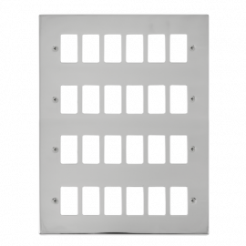 GRIDPRO 24 GANG DECO PLATE-VP**20524-Scolmore