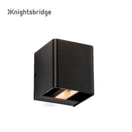 Knightsbridge 6W LED Adjustable Up and Down Wall Light 3000K - WAD12ABK