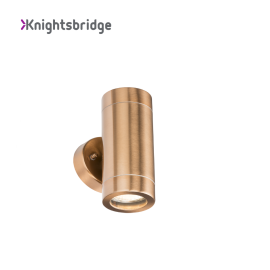 Knightsbridge Up & Down Wall Light 2 x 35W Copper Colour - WALL2LC