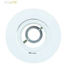 Enlite EFD Pro White Adjustable 102mm Aluminium Lock Ring Bezel-EN-BZ92W-ENLITE
