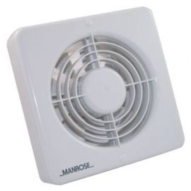 Manrose XF150BSLV Wall/ Ceiling Fan